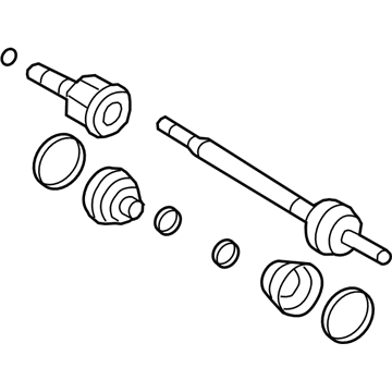 Mercury 7L2Z-4K138-A Axle Assembly