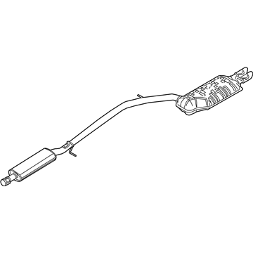 Ford Taurus X Exhaust Pipe - 8A4Z-5230-C