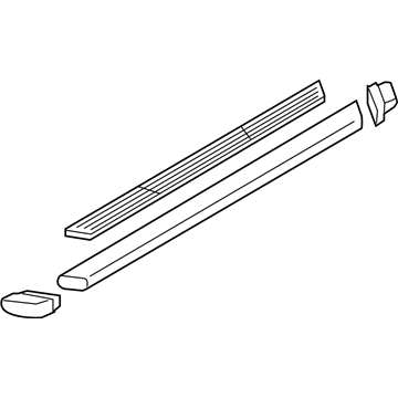 Ford 4C3Z-16450-BAA Step Bar Assembly