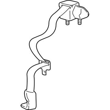 2006 Lincoln Town Car Seat Belt - 6W1Z-54600A38-CA
