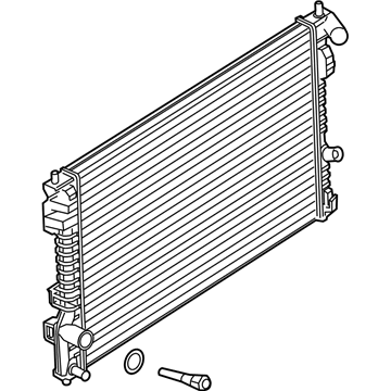 Ford Police Interceptor Utility Radiator - DB5Z-8005-EA