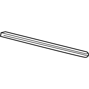 Ford F-250 Super Duty Door Moldings - 2C3Z-2520878-CAPTM
