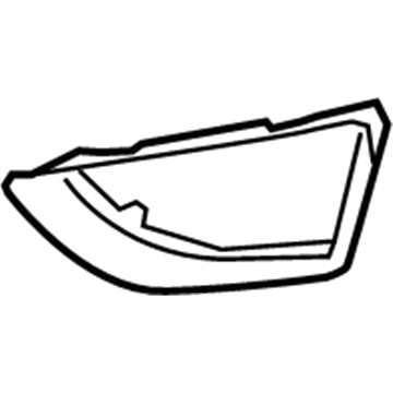 Ford AE5Z-17E811-F Bezel