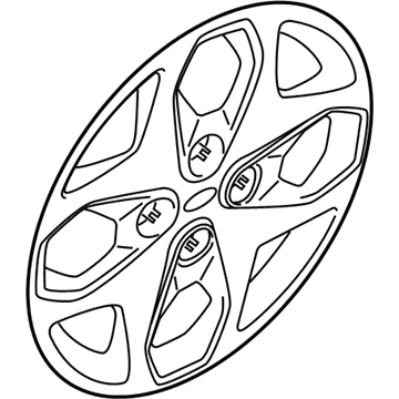 2011 Ford Fiesta Wheel Cover - BE8Z-1130-B