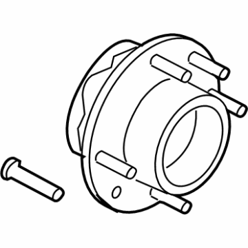 Ford HC3Z-1104-C Hub & Bearing, Front