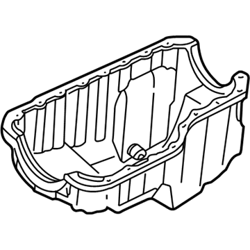 1994 Ford Ranger Oil Pan - F37Z-6675-A
