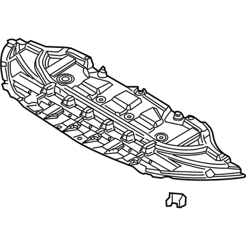 Ford DR3Z-17626-B Lower Shield, Front