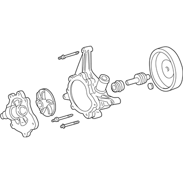 Lincoln LS Water Pump - XW4Z-8501-CE