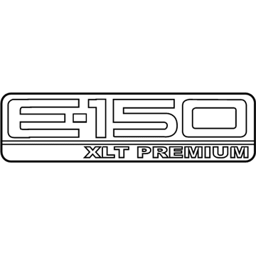 Ford E-150 Emblem - 9C2Z-1642528-A
