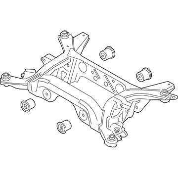 Ford Rear Crossmember - JR3Z-5035-H