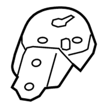Ford FR3Z-5077-A Bracket, Rear Driver Side