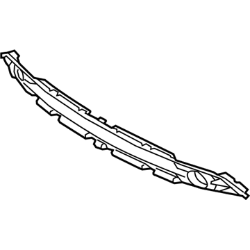 Mercury AN7Z-8200-BA Bumper Grille
