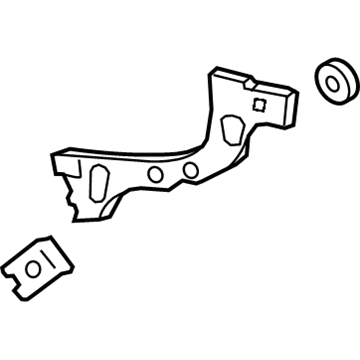 Ford F1EZ-17D942-E Outer Bracket, Rear Passenger Side