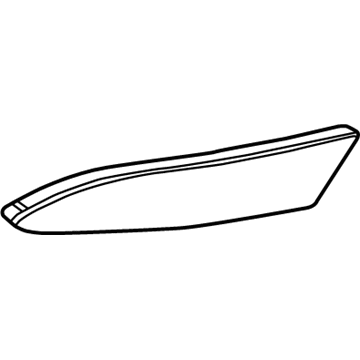 Ford BM5Z-13A565-A Reflector, Rear Passenger Side