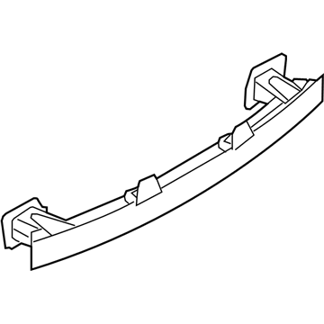 Ford CM5Z-17906-B Impact Bar, Rear