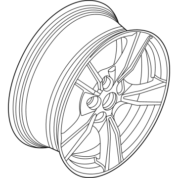 Ford NR3Z-1007-E Wheel, Alloy