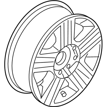 2007 Mercury Monterey Spare Wheel - 6F2Z-1007-K
