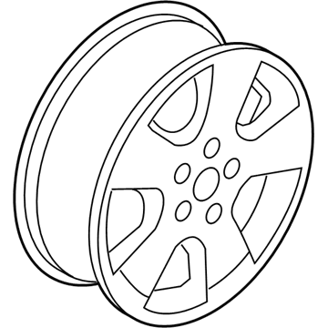 2005 Mercury Monterey Spare Wheel - 6F2Z-1007-F