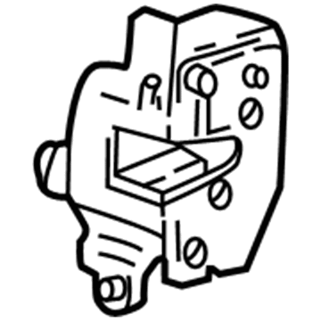1999 Lincoln Navigator Door Latch Assembly - 3L1Z-7826413-BA