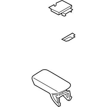 Lincoln GA1Z-5806024-AA Armrest Assembly