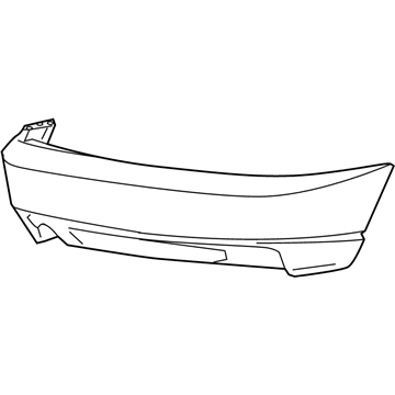 Ford Focus Bumper - 3M5Z-17K835-BA