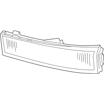 2003 Lincoln LS Side Marker Light - 2W4Z-15A201-BB