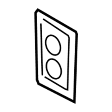 Mercury 6E5Z-17B749-AA Rail End