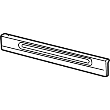 Ford 3L3Z-1540492-AA Rear Trim Panel, Lower