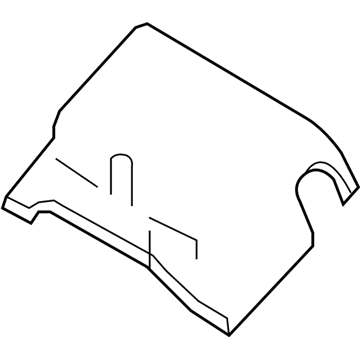Mercury Montego Steering Column Cover - 5G1Z-3530-AAD