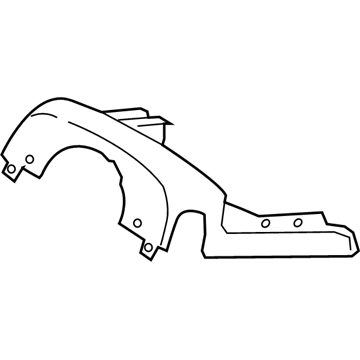 Lincoln Corsair Steering Column Cover - LJ7Z-3530-AD