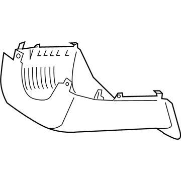 Lincoln Corsair Steering Column Cover - LJ7Z-3530-BB