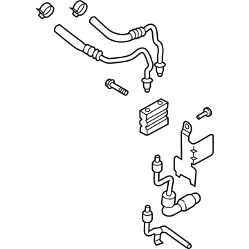 Lincoln HG9Z-7R081-C Cooler Pipe