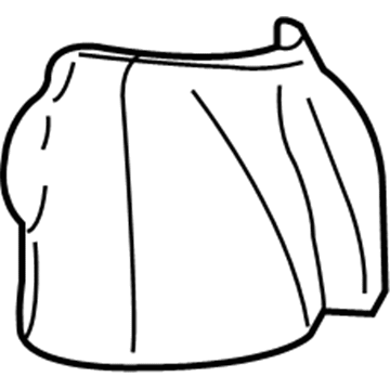 Ford YF1Z-5428456-AA Wheelhouse Liner