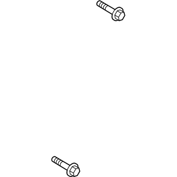 Ford -W717392-S300 Heat Shield Screw