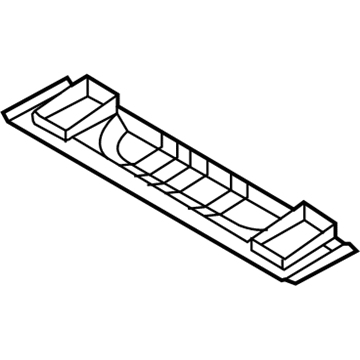 Ford 2L1Z-7811600-AAA Storage Compart, Rear