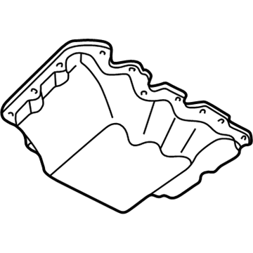 Ford 3M4Z-6675-AA Oil Pan