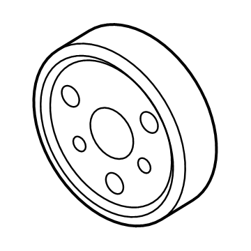 Ford HJ5Z-8509-A Pulley