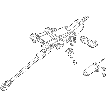 Lincoln Steering Column - KP5Z-3C529-A