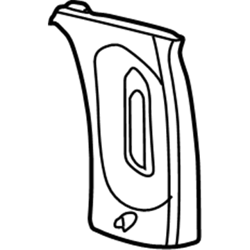 Ford 2C7Z7824357AAC Pillar Trim, Driver Side