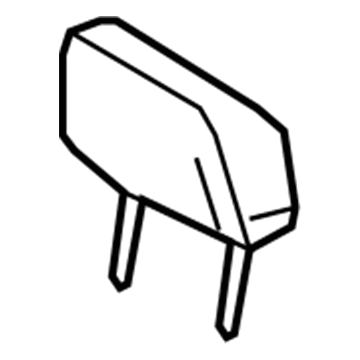 Ford 6L2Z-78611A08-AAB Headrest, Camel, Front