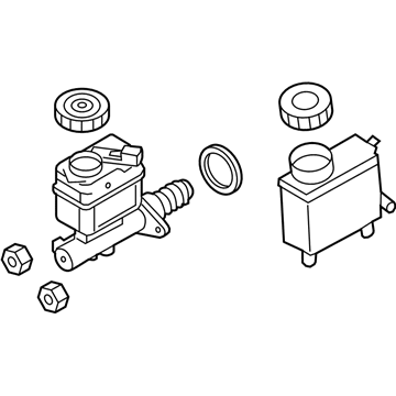 Lincoln Brake Master Cylinder - HL1Z-2140-B