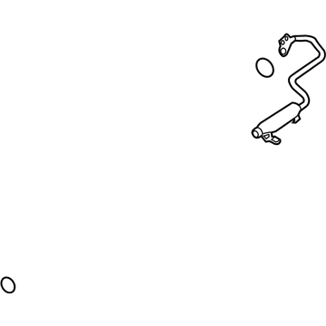Ford FL3Z-8A520-B Outlet Pipe