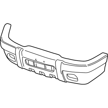 2001 Ford Explorer Bumper - YL2Z-17757-AAB