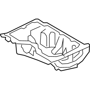 Mercury 3M4Z-6675-AA Oil Pan