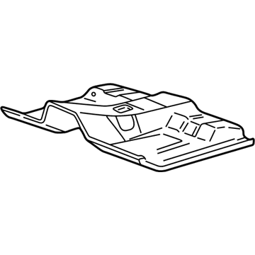 1998 Lincoln Navigator Floor Pan - XL1Z-7811135-BA