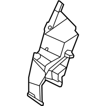 Ford ML3Z-17C947-F Reinforcement, Passenger Side