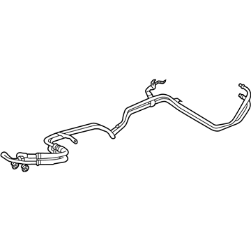 Ford F-150 Automatic Transmission Oil Cooler Line - JL3Z-7R081-J