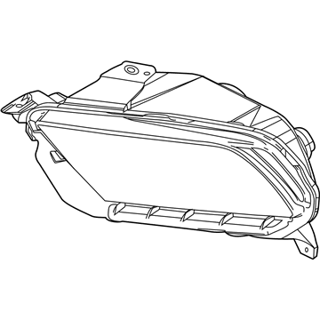 2013 Ford Mustang Headlight - DR3Z-13008-C