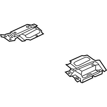 Lincoln FL3Z-15111K48-A Front Reinforcement