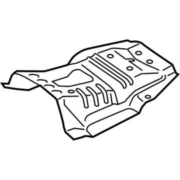 Lincoln FL3Z-1511140-B Front Support